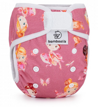 Lade das Bild in den Galerie-Viewer, Bamboolik, One Size, XL, Junior, Neugeborenes, Baby, Natürlich Kind sein, klein, Nachtwindel, Höschenwindel, Fränzi Kistler, Stoffwindel, braucht Überhose