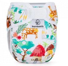 Lade das Bild in den Galerie-Viewer, Bamboolik, One Size, XL, Junior, Neugeborenes, Baby, Natürlich Kind sein, klein, Nachtwindel, Höschenwindel, Fränzi Kistler, Stoffwindel, braucht Überhose