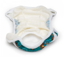 Lade das Bild in den Galerie-Viewer, Bamboolik_Stoffwindel_Duo_mit Einlage_ Tiere des Nordens_Natuerlichkinds ein_Glarus nOrd_offen