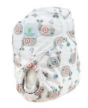 Lade das Bild in den Galerie-Viewer, Blümchen, AI2, All in Two, Überhose, Newborn, One Size, Klett, Snap, PUL, Natürlich Kind sein, Stoffwindeln , Glarus Nord, Fränzi Kistler