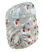 Lade das Bild in den Galerie-Viewer, Blümchen, AI2, All in Two, Überhose, Newborn, One Size, Klett, Snap, PUL, Natürlich Kind sein, Stoffwindeln , Glarus Nord, Fränzi Kistler