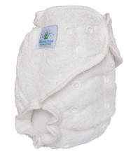 Lade das Bild in den Galerie-Viewer, Blümchen, Neu, Höschenwindel, Bambusfrotte, Blümchen, Neugeborene, One Size, braucht Überhose, Nachtwindel, Stoffwindel, Niederurnen, Glarus Nord, Fränzi Kistler, Natürlich Kind sein