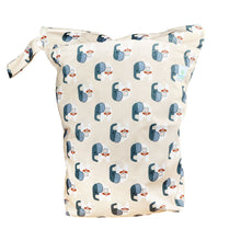 Lade das Bild in den Galerie-Viewer, Bluemchen Wetbag XL mit Trockenfach Stoffwindeln