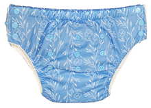 Lade das Bild in den Galerie-Viewer, Bluemchen_trainerhoeschen_pocket_Bambus_trockenwerden_natural_blue