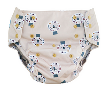 Lade das Bild in den Galerie-Viewer, Blümchen, XL, Junior, Überhose, Klett, Snap, Natürlich Kind sein, Glarus Nord, Niederurnen, Fränzi Kistler , Stoffwindeln, nachhaltig