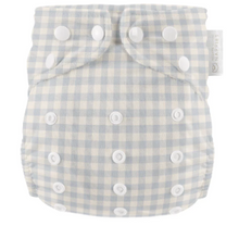 Lade das Bild in den Galerie-Viewer, Modern_Cloth_Nappies_AIO_One_Size_vichy-karo_blau