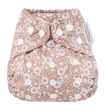 Lade das Bild in den Galerie-Viewer, Modern cloth Nappies Überhose Newborn bloom stoffwindel