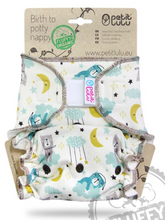 Lade das Bild in den Galerie-Viewer, PetitLulu_hoeschenwindel_Stoffwindel_maxi_klettverschluss_Nachtwindel_nacht