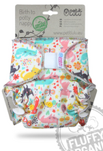 Lade das Bild in den Galerie-Viewer, Petit Lulu, Höschenwindel, braucht eine Überhose, Maxi, Nachtwindel, Natürlich Kind sein, Niederurnen, Glarus Nord, Stoffwindel, Fränzi Kistler