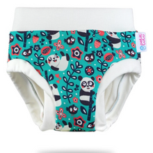 Lade das Bild in den Galerie-Viewer, Petit_Lulu_Trainerhoeschen_Panda_Baer_Windelfrei_offen