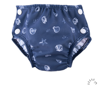 Lade das Bild in den Galerie-Viewer, Popolini, Schwimmwindel, Baden, Stoffwindeln, Krodkodil, rosa, Muschel, Natürlich Kind sein, Fränzi Kistler, Glarus Nord, nachhaltig