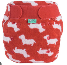 Lade das Bild in den Galerie-Viewer, Totbots_Bamboozle_Strech_hoeschenwind_nachtwindel_braucht Uberhose_stoffwindel_natuerlichkindsein_niederurnen roter Dackel