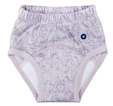 Lade das Bild in den Galerie-Viewer, XKKO_Trainingpants_lavendel_Safari_windelfrei_trockenwerden