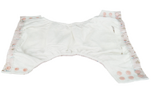 Lade das Bild in den Galerie-Viewer, bluemchen_trainerhoeschen_offen_stoffwindel