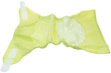 Lade das Bild in den Galerie-Viewer, bluemchen_ueberhose_oneSize_stoffwindel_ohne_Gehfalte_blau_und_lila_innen_natuerlichkindsein_einfaches Beinbuendchen