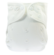 Lade das Bild in den Galerie-Viewer, Blümchen Kuschel Höschenwindel Bio-Baumwolle One Size