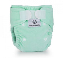 Lade das Bild in den Galerie-Viewer, Bamboolik, Neugeborenes, Baby, Natürlich Kind sein, klein, Nachtwindel, Höschenwindel, Fränzi Kistler, Stoffwindel, braucht Überhose