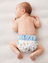 Lade das Bild in den Galerie-Viewer, Blümchen, All in One, AIO, Neugeborene, Panda, klein geschnitten, Stoffwindel, Fränzi Kistler, Glarus Nord, Niederurnen, Natürlich Kind sein