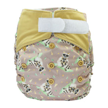 Lade das Bild in den Galerie-Viewer, Blümchen, All in One, AIO, One Size, Klett, Snap, PUL, Bambus, Baumwolle, Neugeborene,, klein geschnitten, Stoffwindel, Fränzi Kistler, Glarus Nord, Niederurnen, Natürlich Kind sein