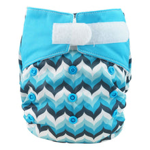 Lade das Bild in den Galerie-Viewer, Blümchen, All in One, AIO, One Size, Klett, Snap, PUL, Bambus, Baumwolle, Neugeborene,, klein geschnitten, Stoffwindel, Fränzi Kistler, Glarus Nord, Niederurnen, Natürlich Kind sein