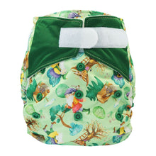 Lade das Bild in den Galerie-Viewer, Blümchen, All in One, AIO, One Size, Klett, Snap, PUL, Bambus, Baumwolle, Neugeborene,, klein geschnitten, Stoffwindel, Fränzi Kistler, Glarus Nord, Niederurnen, Natürlich Kind sein