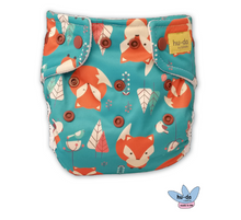 Lade das Bild in den Galerie-Viewer, Hu-da, Überhose, Fleece, mit Laschen, Stoffwindel, Natürlich Kind sein, Niederurnen, Glarus Nord, Fränzi Kistler