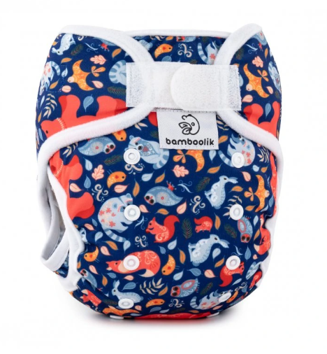 Bamboolik_Stoffwindel_Duo_mit Einlage_ Tiere des Nordens_Natuerlichkinds ein_Glarus nOrd