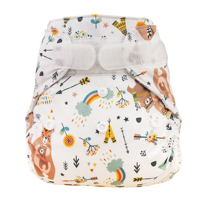 Blümchen, Überhose, Newborn, One Size, Klett, Snap, PUL, Natürlich Kind sein, Stoffwindeln, AI2,  Glarus Nord, Fränzi Kistler 